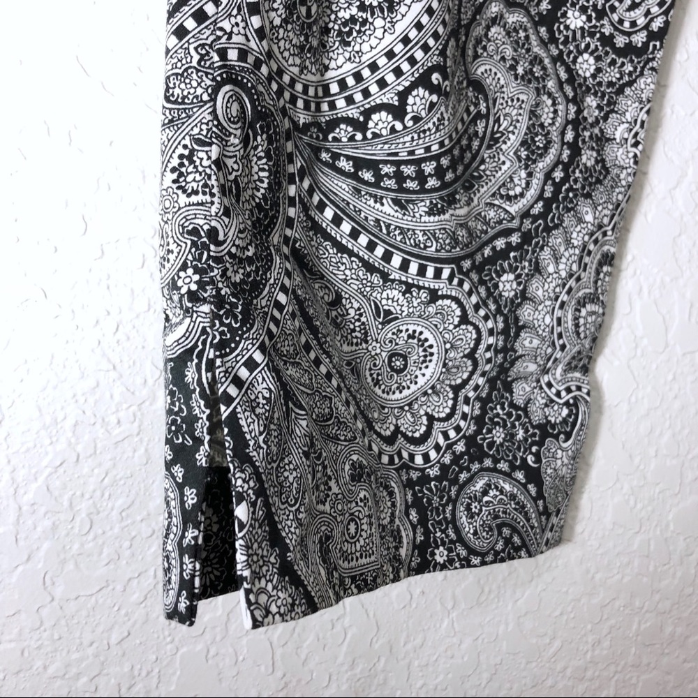 3/$30 Ann Taylor 2 Ankle Boho Patter Pants - Picture 7 of 7
